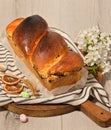 Romanian Easter bread Ã¢â¬â Cozonac Royalty Free Stock Photo